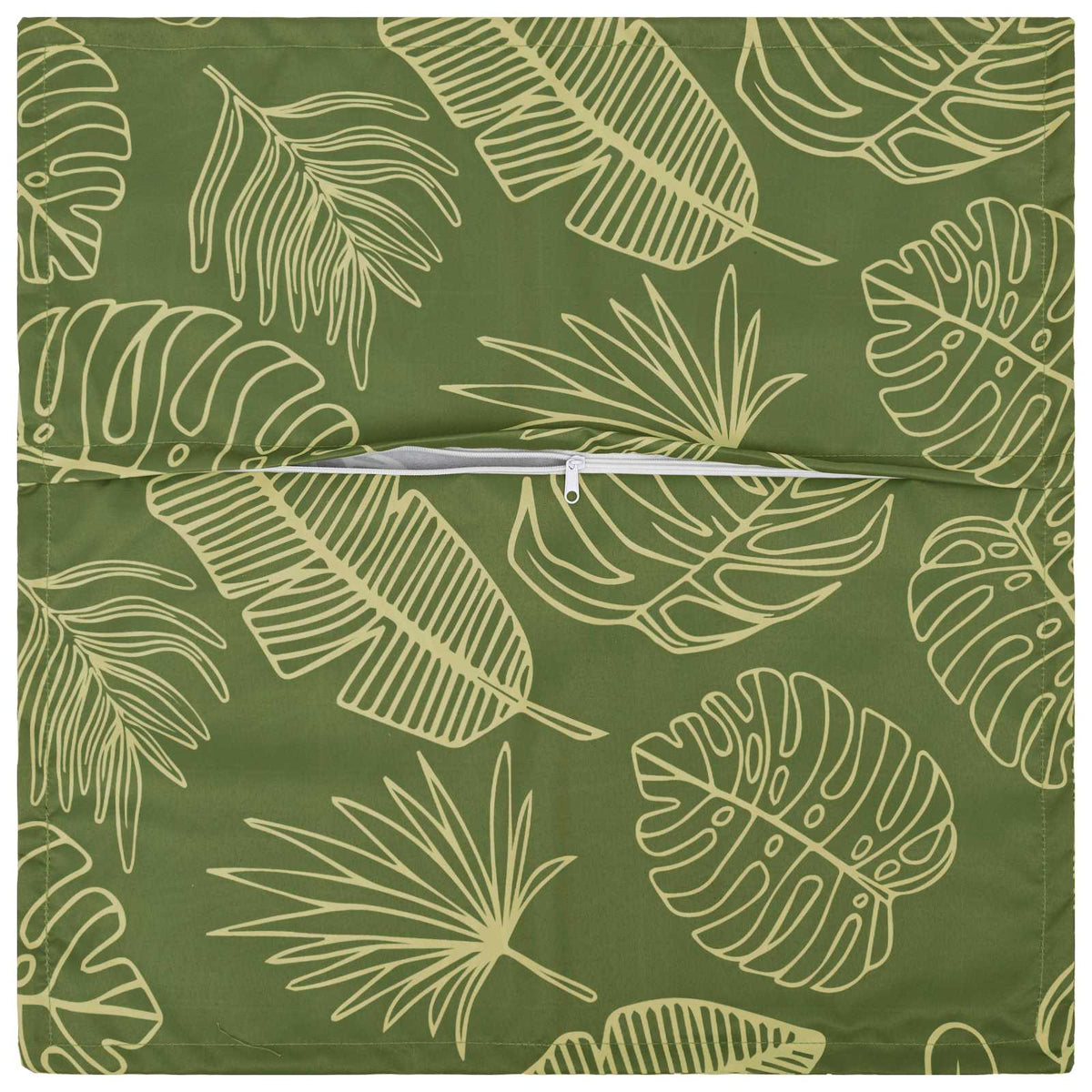 Throw Pillow 2 pcs HOUTEN Leaf Design 80 x 80 cm Polyester