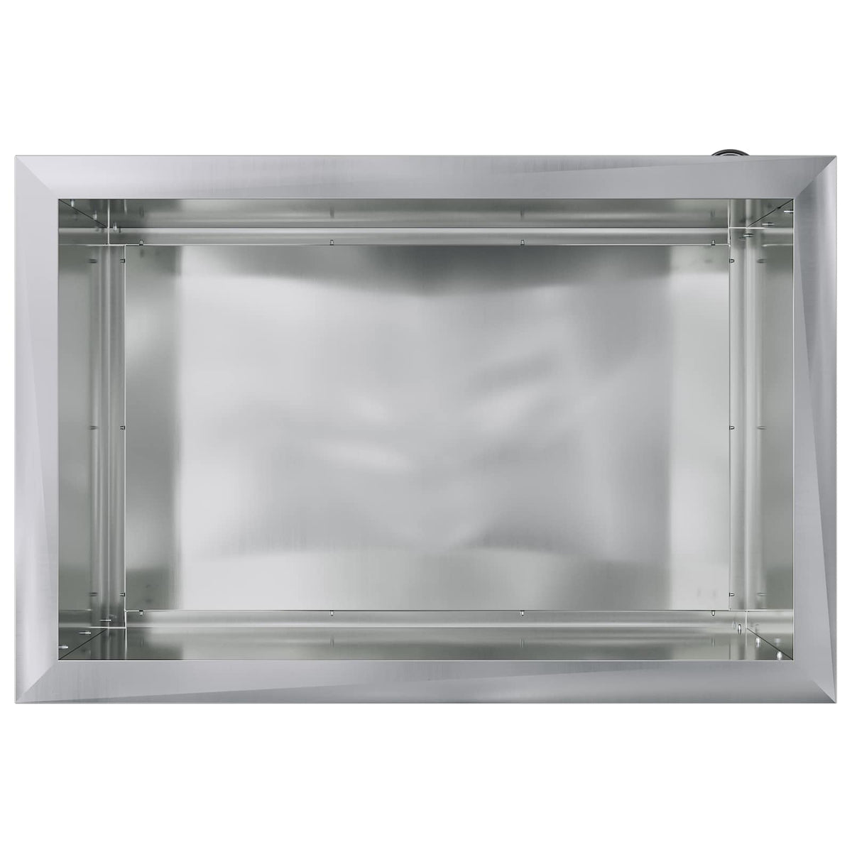 Garden Planter with LED 2 pcs Silver 40 x 60 x 40 cm