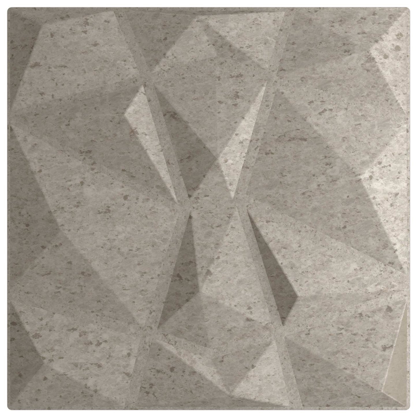Wall Panels 48 pcs Concrete Grey 50 x 50 cm XPS Foam