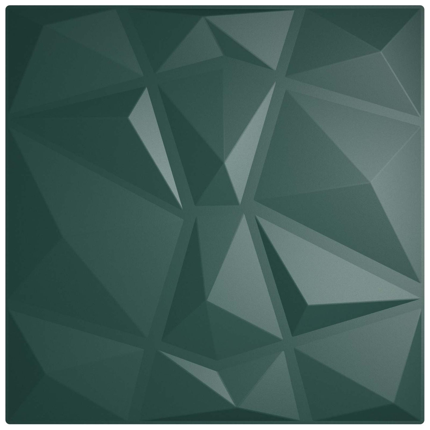 Wall Panels 48 pcs Green 50 x 50 cm XPS Foam