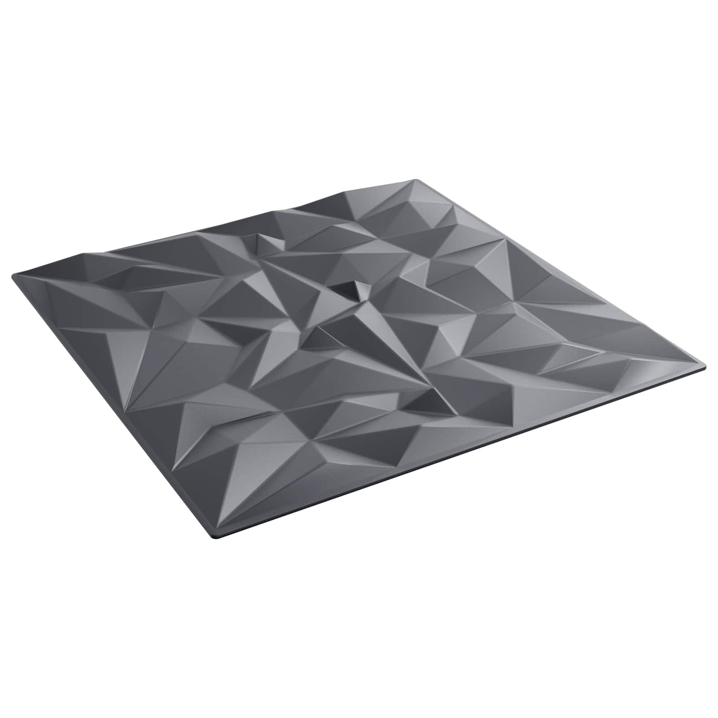 Wall Panels 48 pcs Amethyst Grey 50 x 50 cm XPS Foam