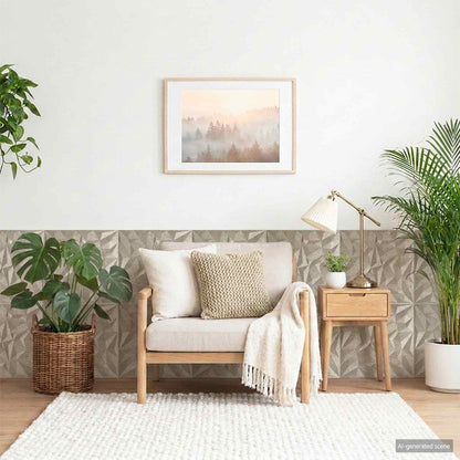 Wall Panels 24 pcs 50 x 50 cm Amethyst Beton XPS Foam