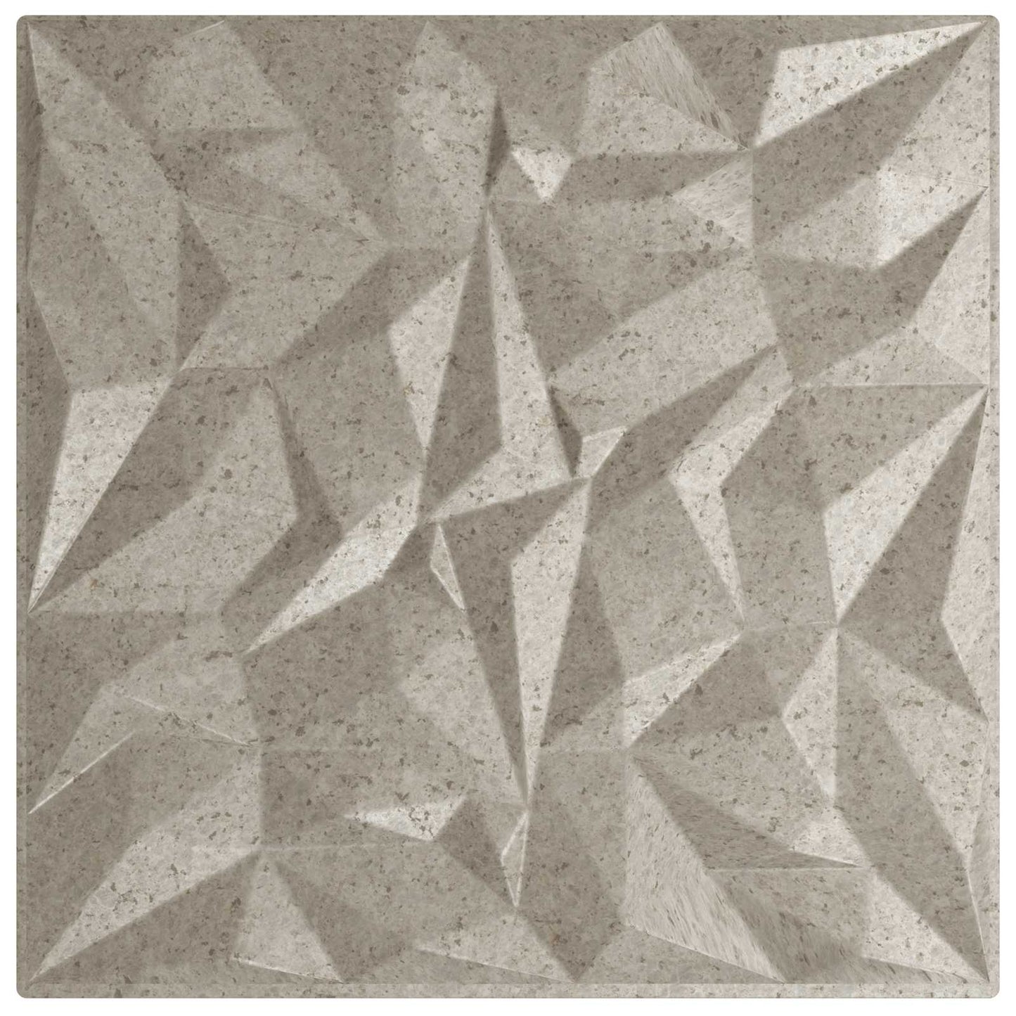 Wall Panels 24 pcs Amethyst Beton 50 x 50 cm XPS Foam