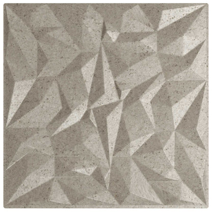 Wall Panels 48 pcs Amethyst Beton 50 x 50 cm XPS Foam