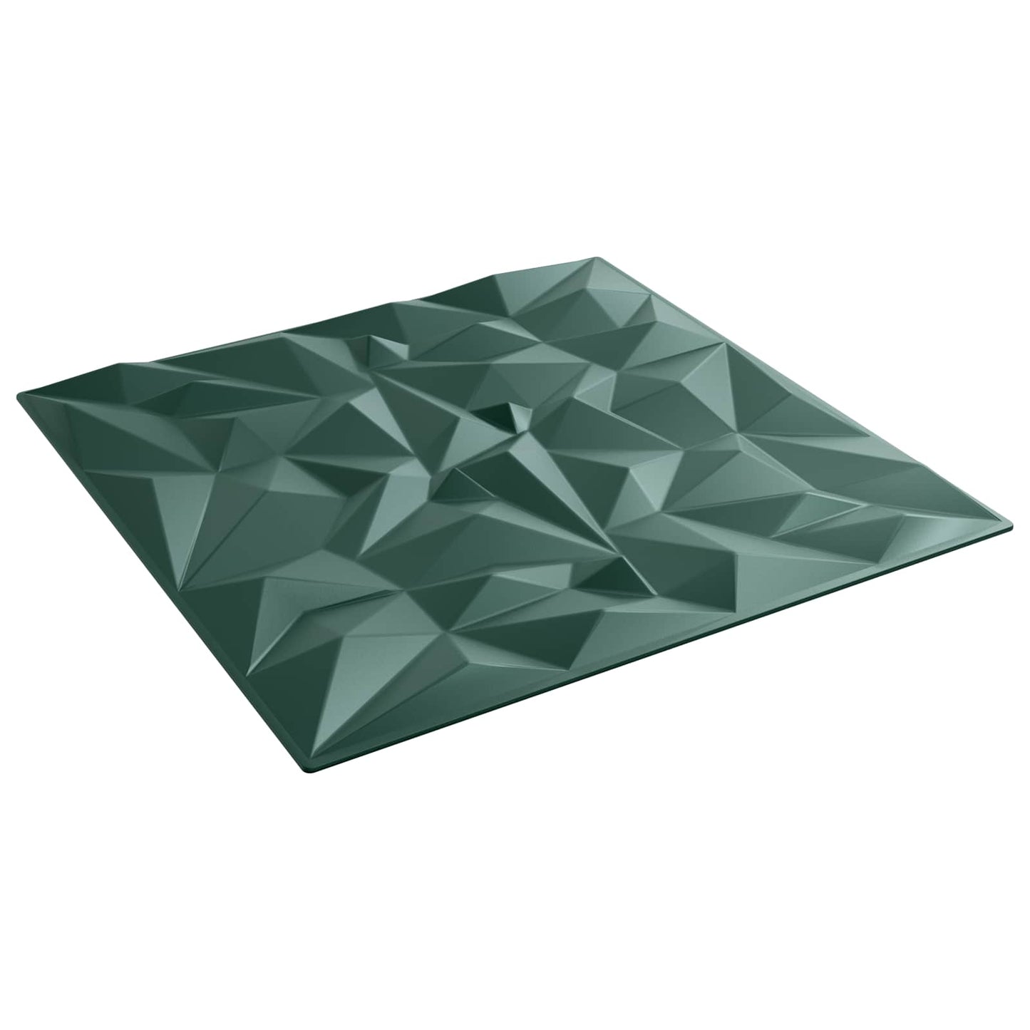 Wall Panels 48 pcs Amethyst Green 50 x 50 cm XPS Foam