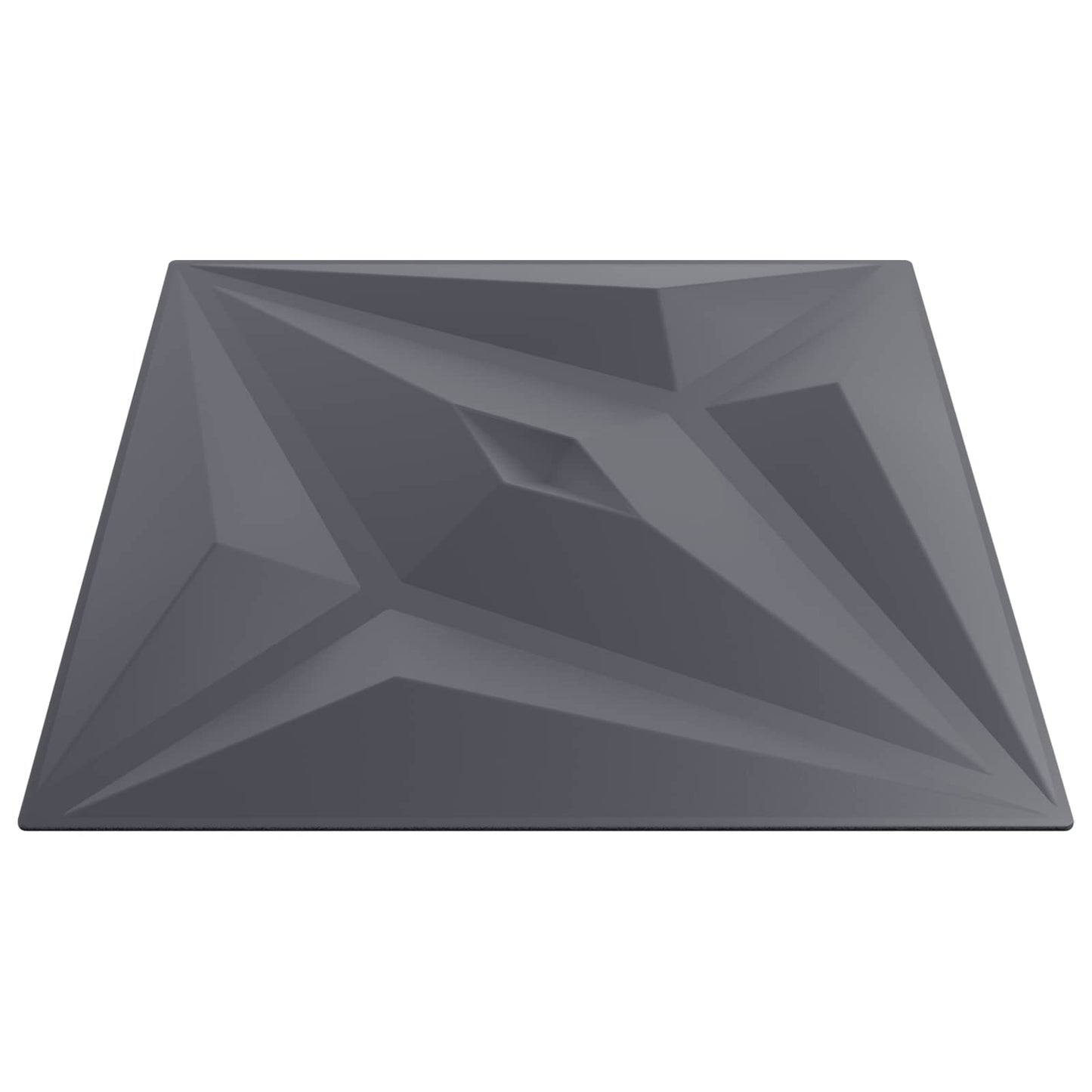 Wall Panels Star 12 pcs Star Grey 50 x 50 cm XPS Foam