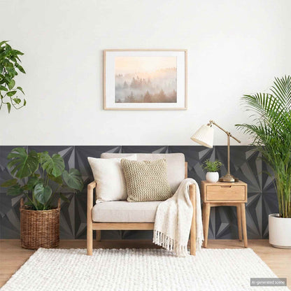 Wall Panels 48 pcs 50 x 50 cm Star Grey XPS Foam
