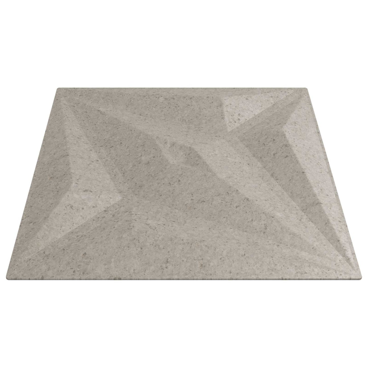 Wall Panels Star 12 pcs Star Beton 50 x 50 cm XPS Foam