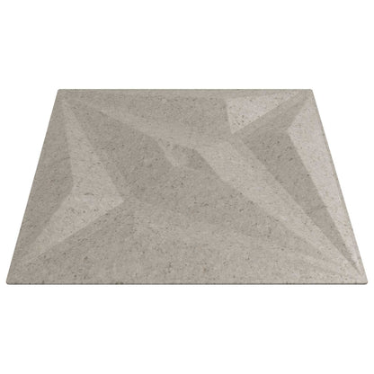 Wall Panels Star 12 pcs Star Beton 50 x 50 cm XPS Foam
