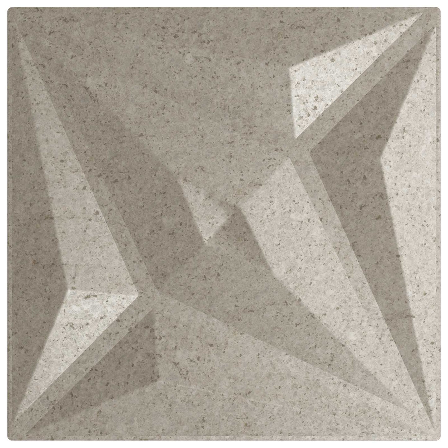 Wall Panels 12 pcs 50 x 50 cm Star Beton XPS Foam