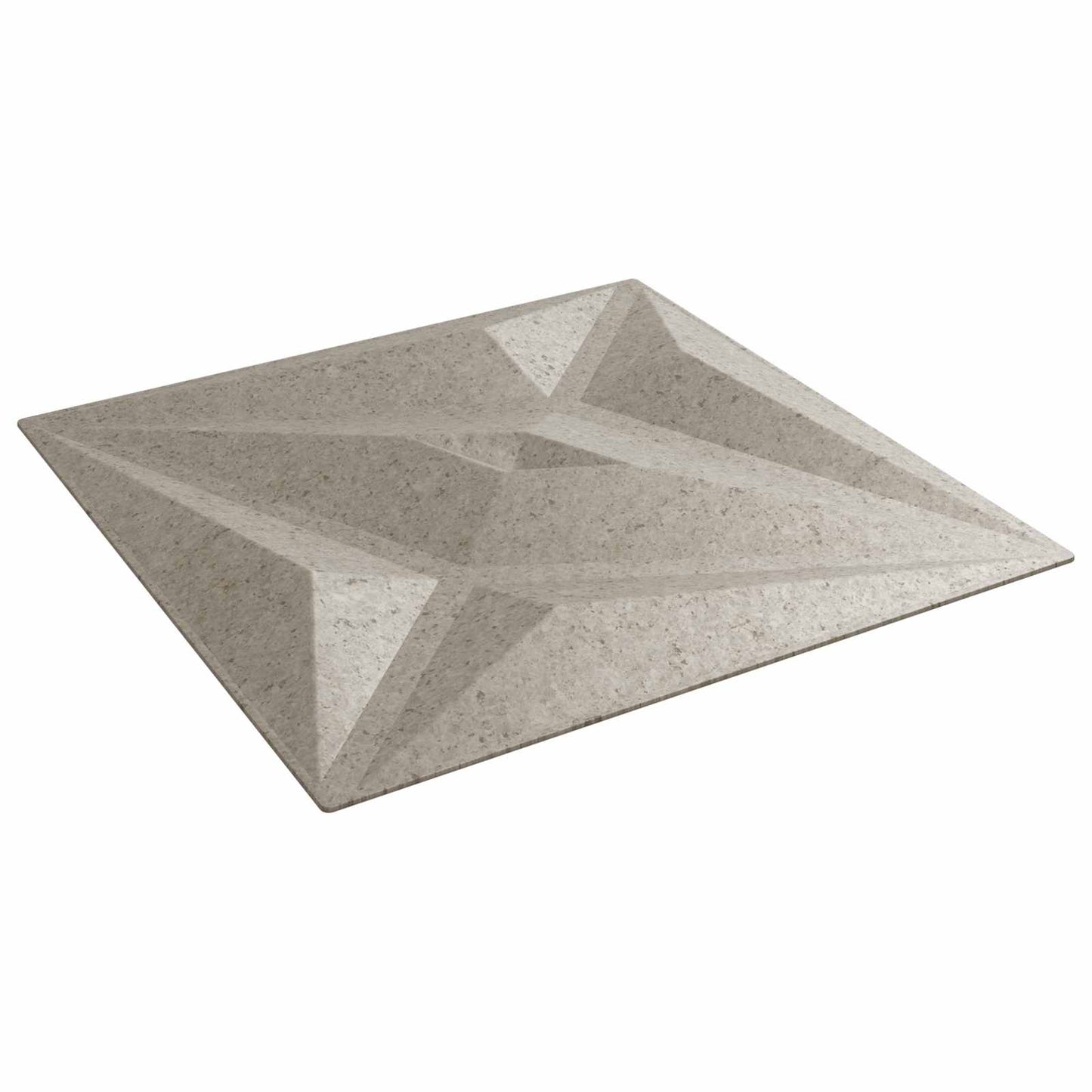 Wall Panels Star 24 pcs Star Beton 50 x 50 cm XPS Foam