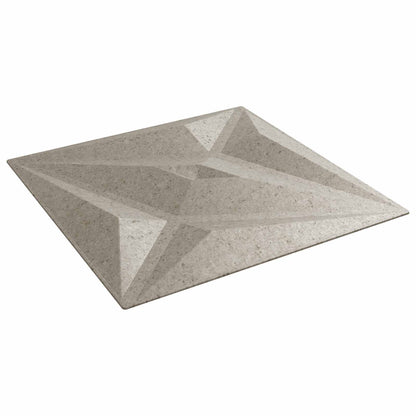 Wall Panels Star 48 pcs Star Beton 50 x 50 cm XPS Foam