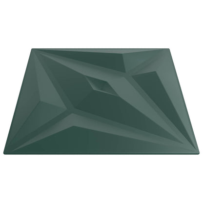 Wall Panels Star 24 pcs Star Green 50 x 50 cm XPS Foam