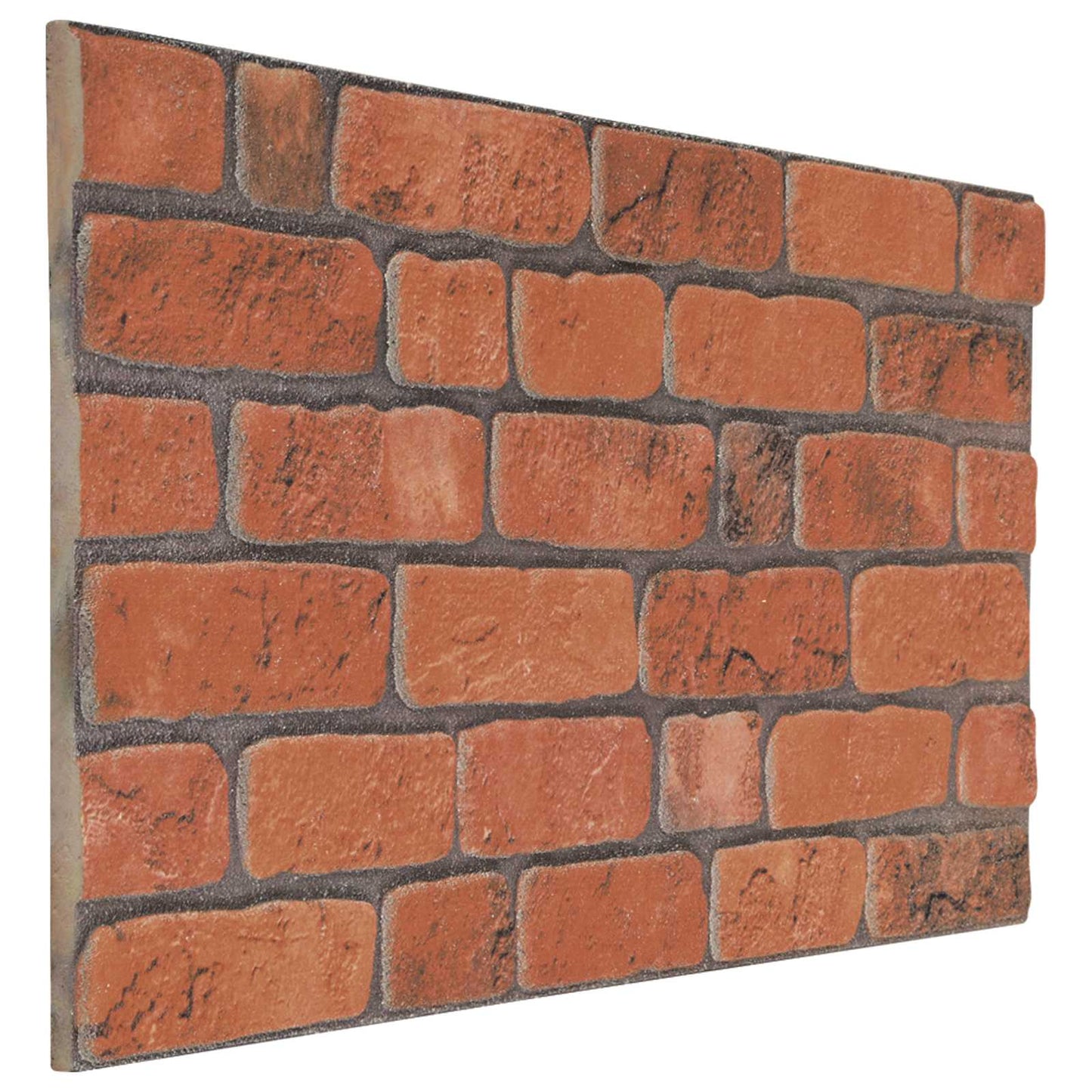 Wall Panels 10 pcs Terracotta 100 x 50 cm EPS Foam
