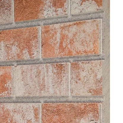 Wall Panels 10 pcs Orange 100 x 50 cm EPS Foam