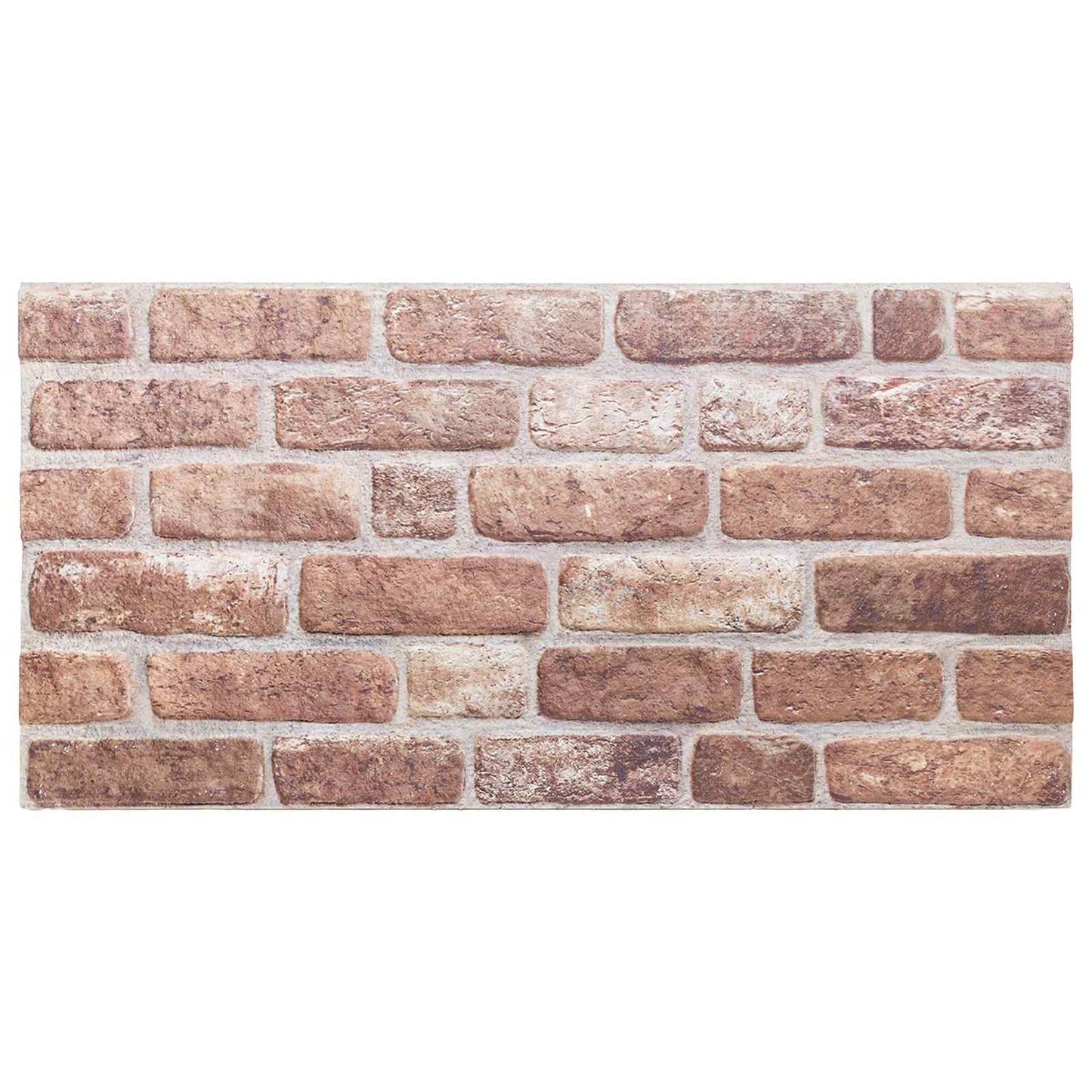 Wall Panels 10 pcs Brown 100 x 50 cm EPS Foam