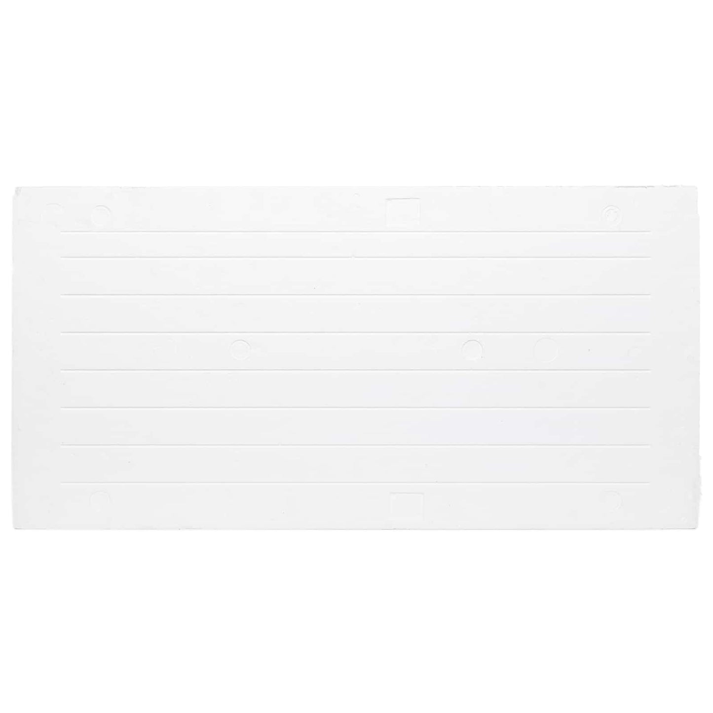 Wall Panels 10 pcs Red and White 100 x 50 cm EPS Foam