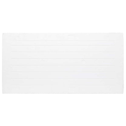 Wall Panels 10 pcs Red and White 100 x 50 cm EPS Foam