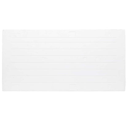 Wall Panels 10 pcs Light Grey and Black 100 x 50 cm EPS Foam