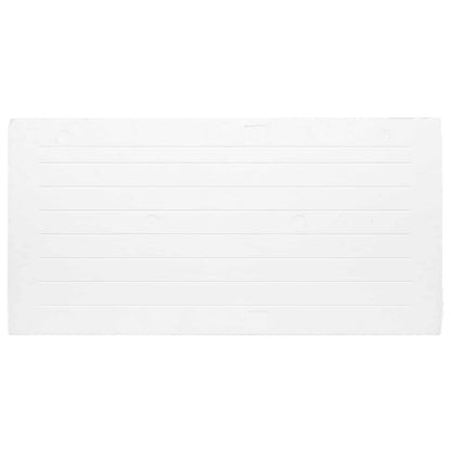 Wall Panels 10 pcs Light Grey and White 100 x 50 cm EPS Foam