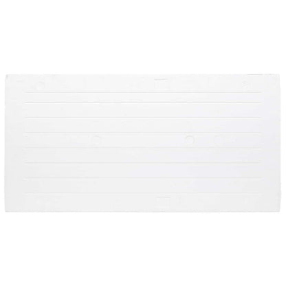 Wall Panels 10 pcs Light Brown and White 100 x 50 cm EPS Foam