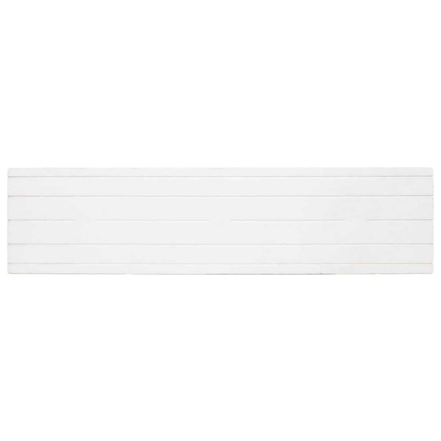 Wall Panels 10 pcs White and Red 100 x 25 cm EPS Foam
