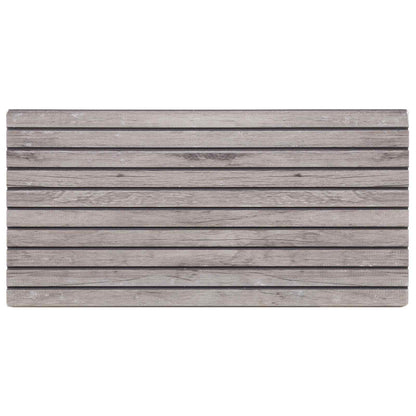 Wall Panels 5 pcs Grey 100 x 50 cm EPS Foam