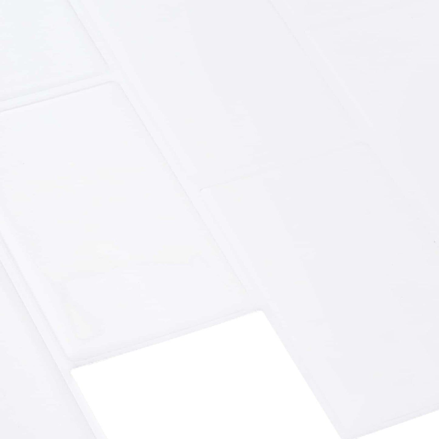 Subway Tile 20 pcs White 30 x 30 cm Polyurethane and PET