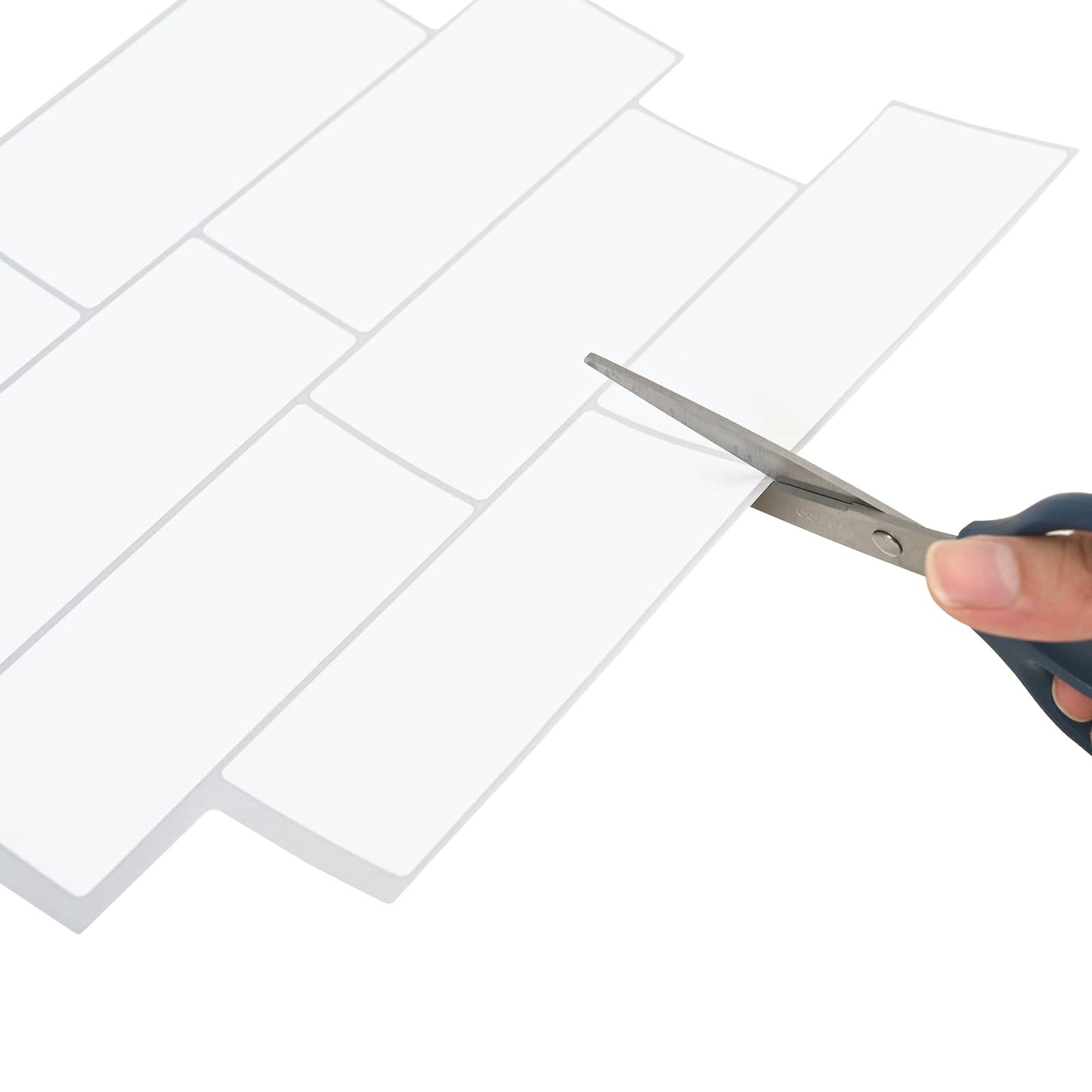 Decorative Stickers 20 pcs White Grey 29 x 21 cm