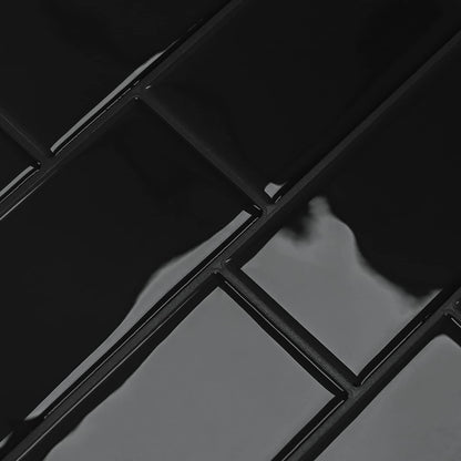 Decorative Stickers 10 pcs Black 29 x 21 cm