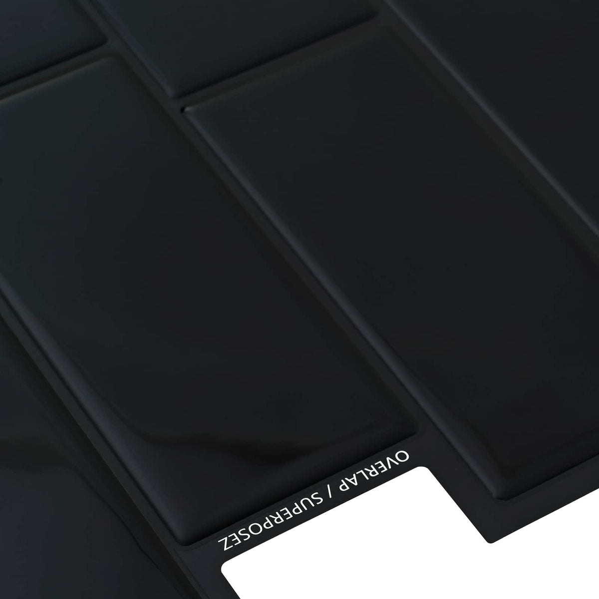 Decorative Stickers 20 pcs Black 29 x 21 cm