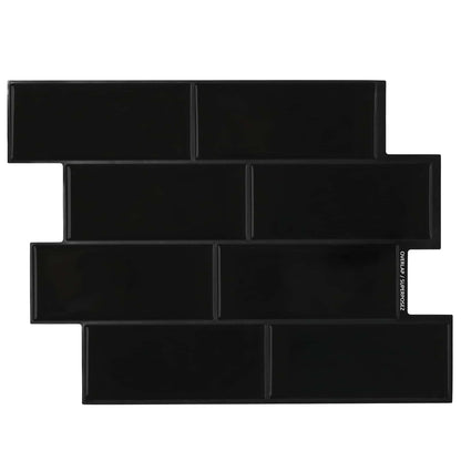 Decorative Stickers 50 pcs Black 29 x 21 cm