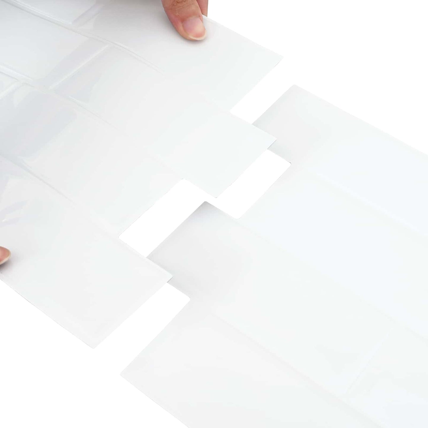 Decorative Stickers 10 pcs White 29 x 21 cm