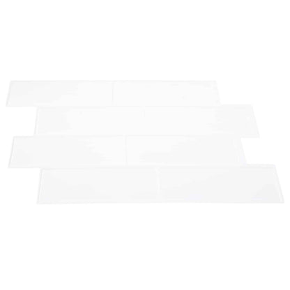 Decorative Stickers 10 pcs White 29 x 21 cm