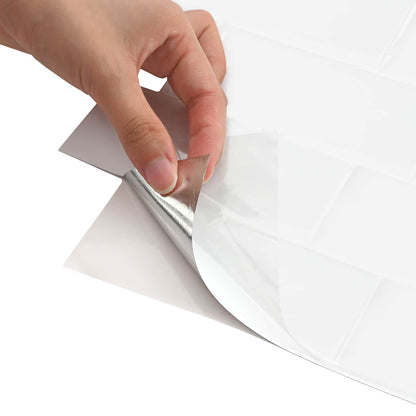 Decorative Stickers 20 pcs White 29 x 21 cm