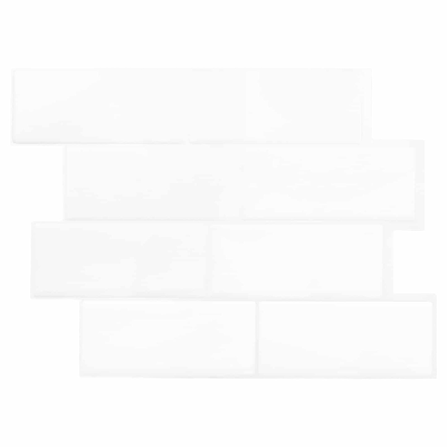 Decorative Stickers 20 pcs White 29 x 21 cm