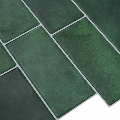 Decorative Stickers 20 pcs Dark Green 29 x 21 cm