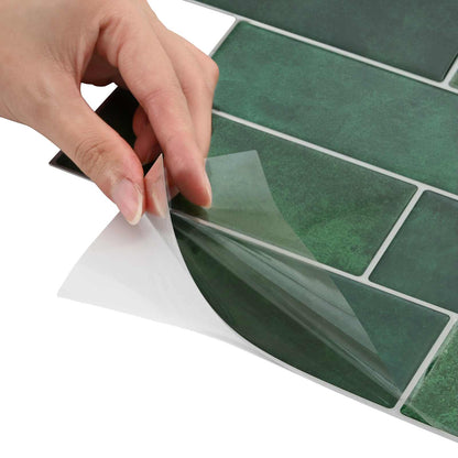 Decorative Stickers 20 pcs Dark Green 29 x 21 cm