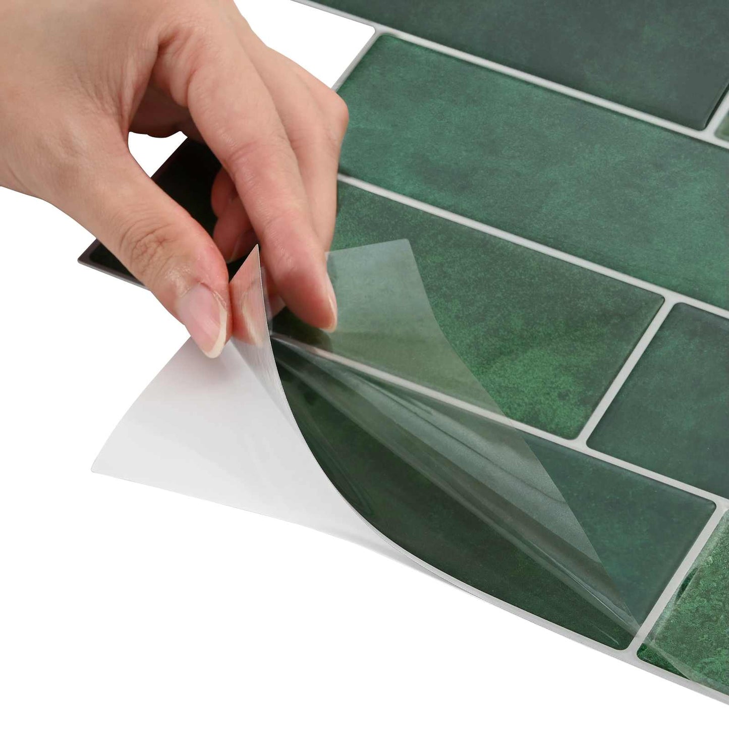Decorative Stickers 50 pcs Dark Green 29 x 21 cm