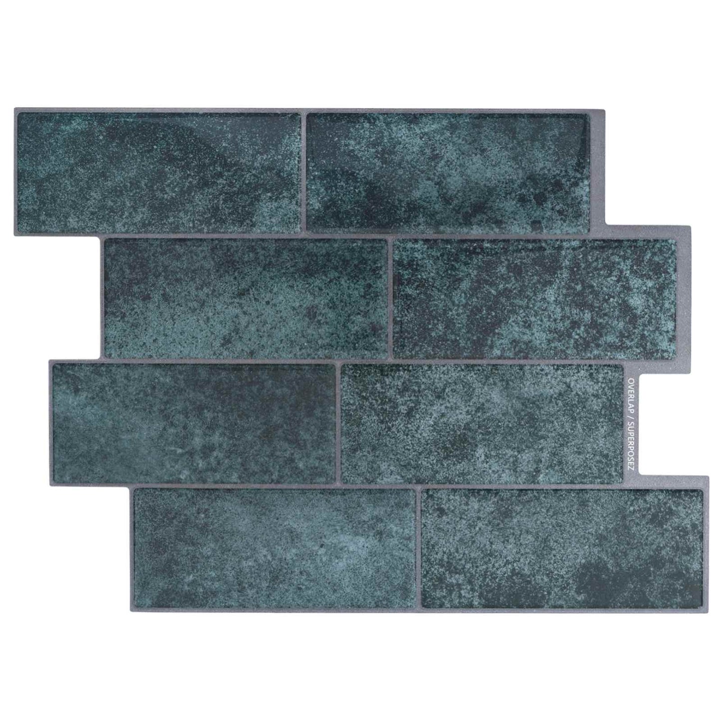 Decorative Stickers 50 pcs Blue Green 29 x 21 cm