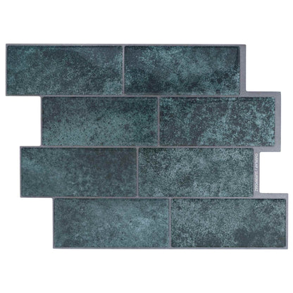 Decorative Stickers 50 pcs Blue Green 29 x 21 cm