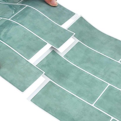Decorative Stickers 50 pcs Grey Green 29 x 21 cm