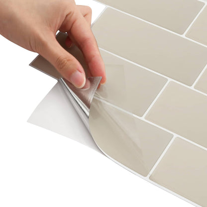 Decorative Stickers 20 pcs Beige 29 x 21 cm