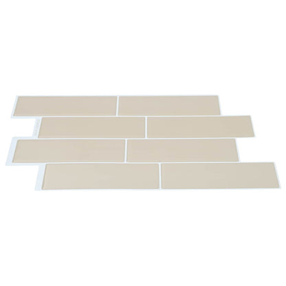Decorative Stickers 20 pcs Beige 29 x 21 cm