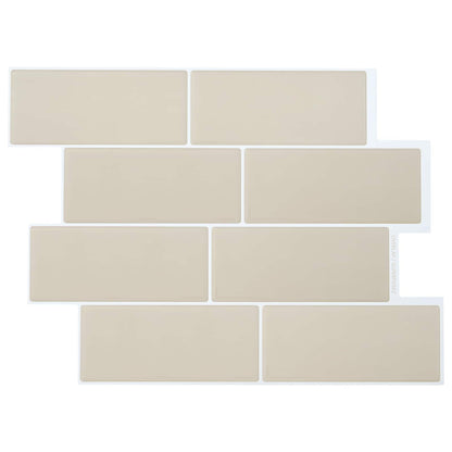 Decorative Stickers 20 pcs Beige 29 x 21 cm
