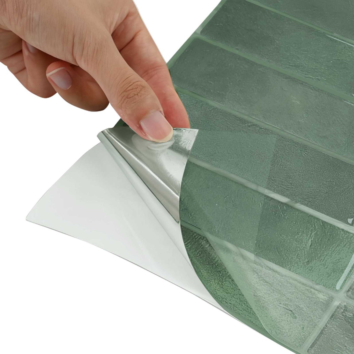 Rectangular Tile 20 pcs Dark Green 29 x 23 x 0.08 cm