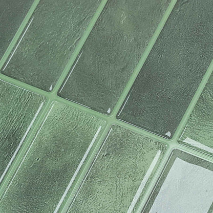 Rectangular Tile 20 pcs Dark Green 29 x 23 x 0.08 cm