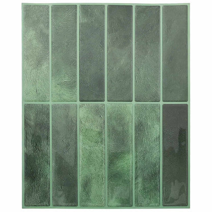 Rectangular Tile 20 pcs Dark Green 29 x 23 x 0.08 cm