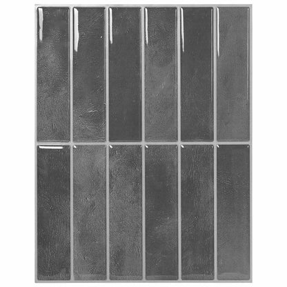 Rectangular Tile 10 pcs Grey 29 x 23 x 0.08 cm