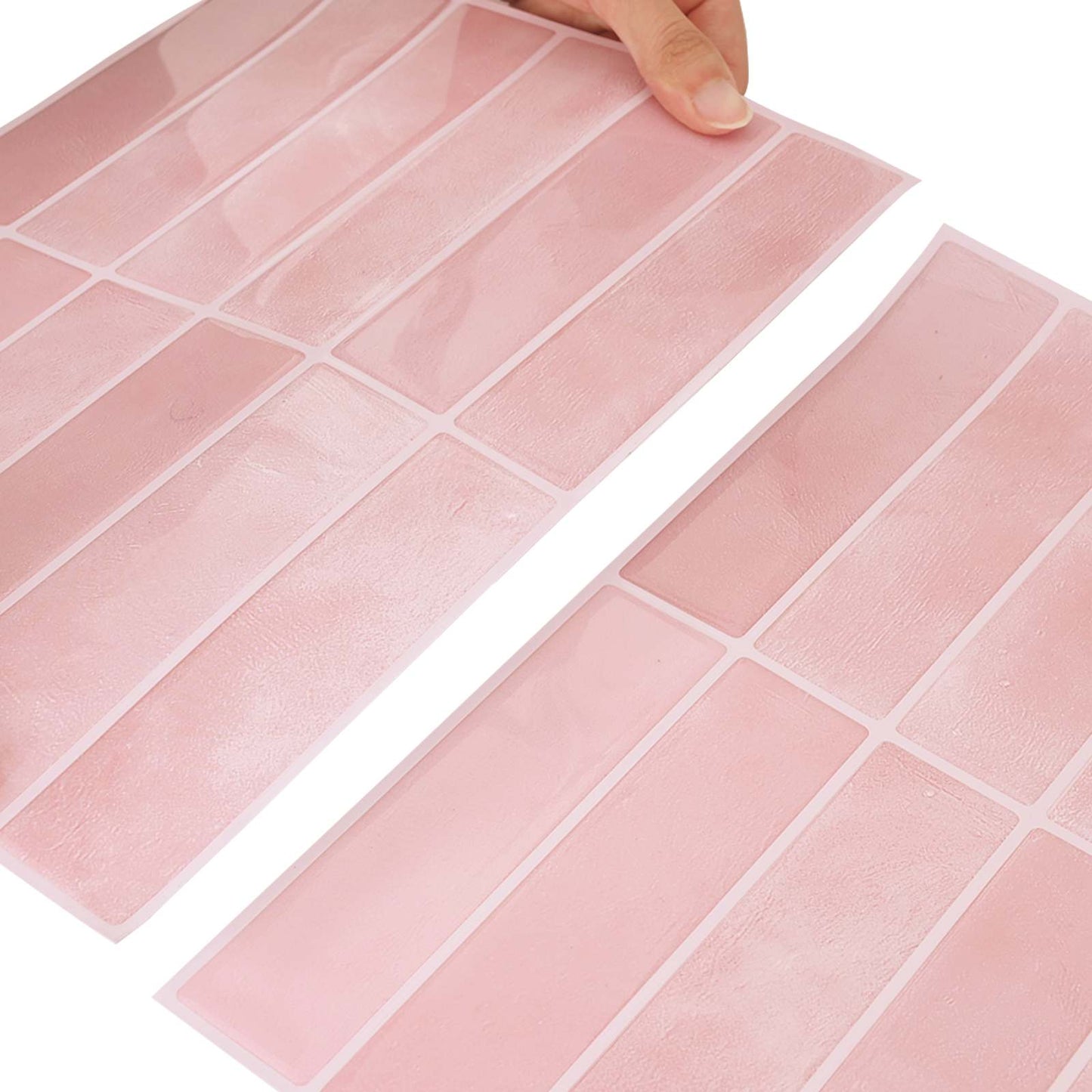 Rectangular Tile 20 pcs Pink 29 x 23 x 0.08 cm